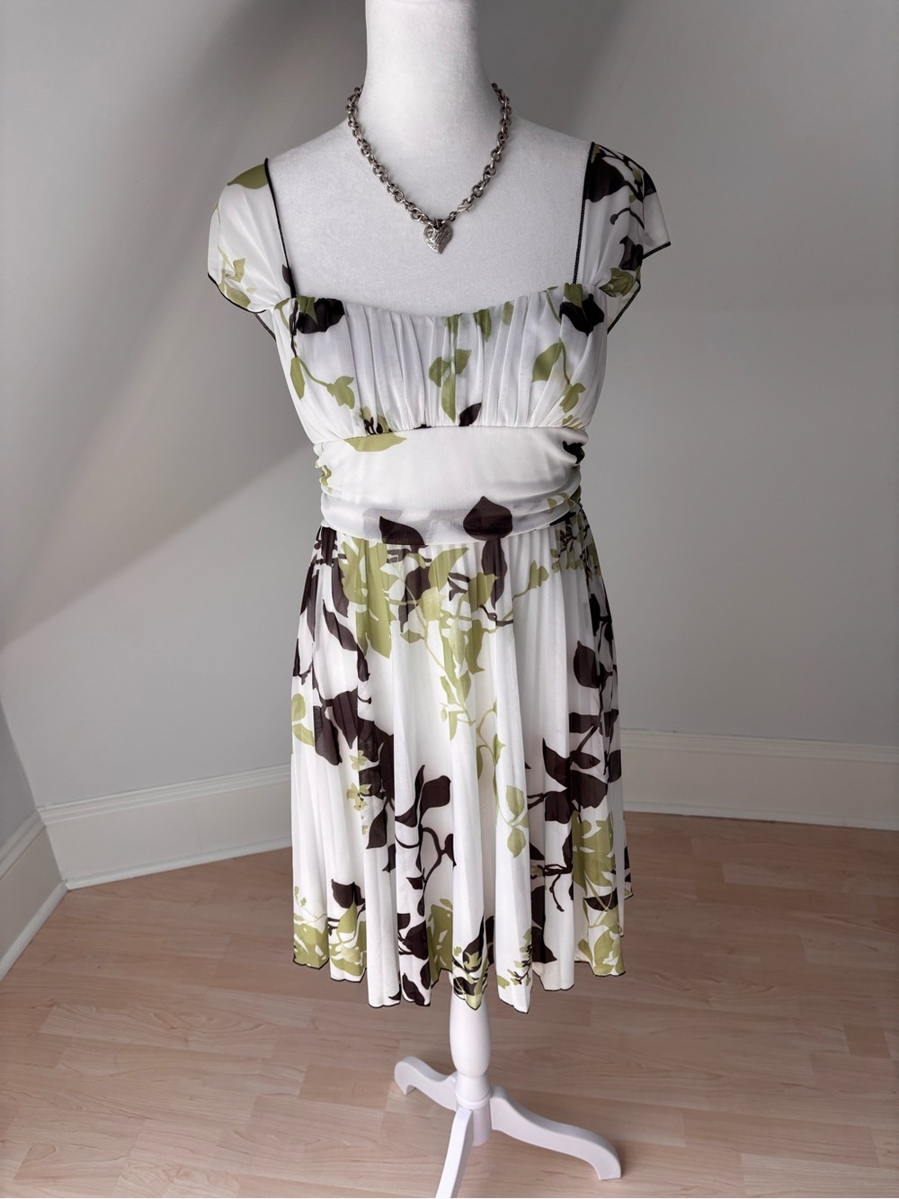 Speechless Floral Mesh Dress 🌿